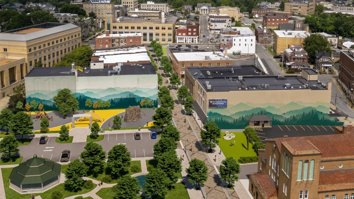 A render of Neville St. Gateway