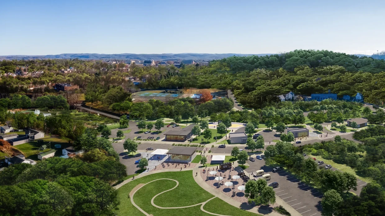 A render of Riders Village