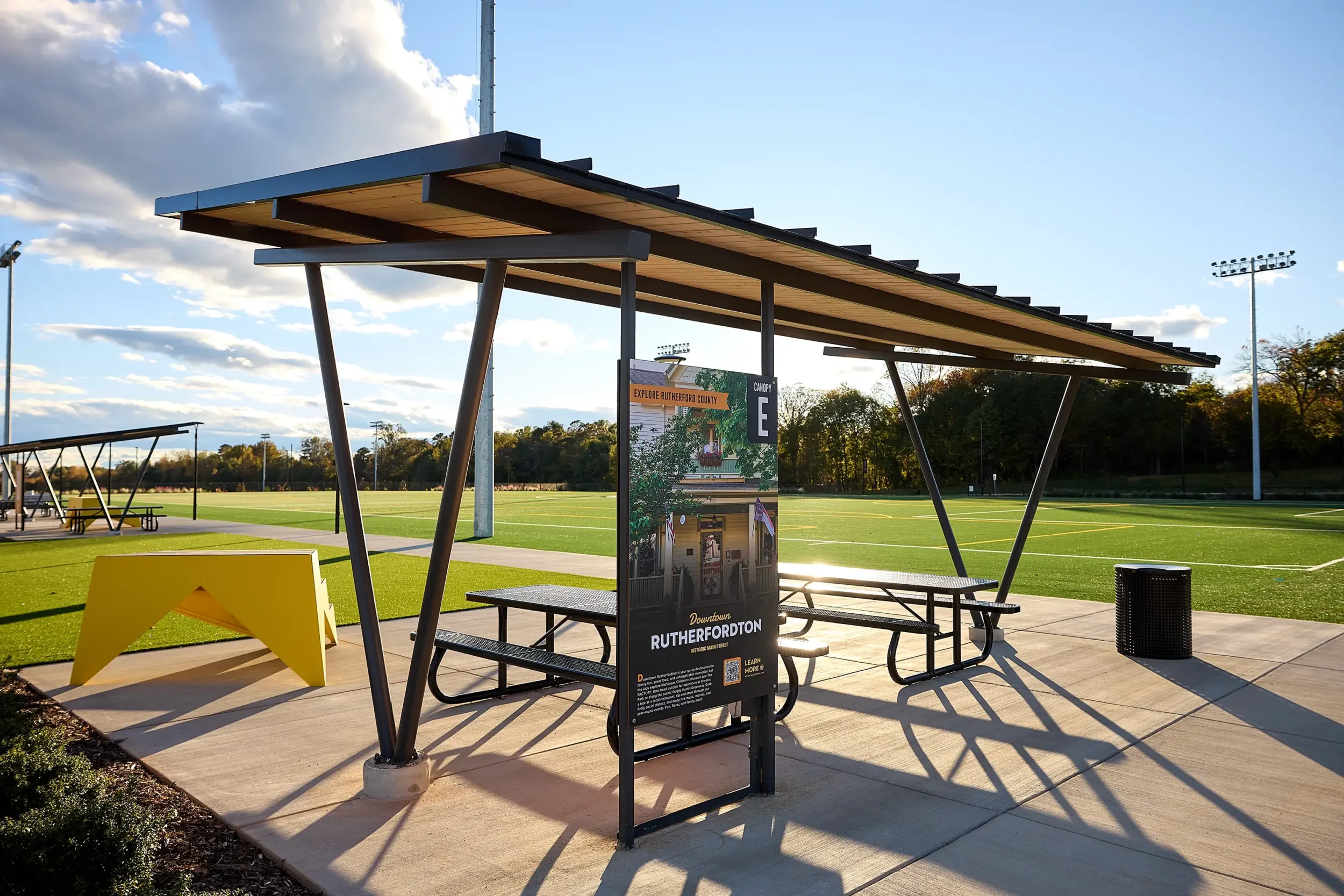 Canopy E at Legacy Soccer Park.