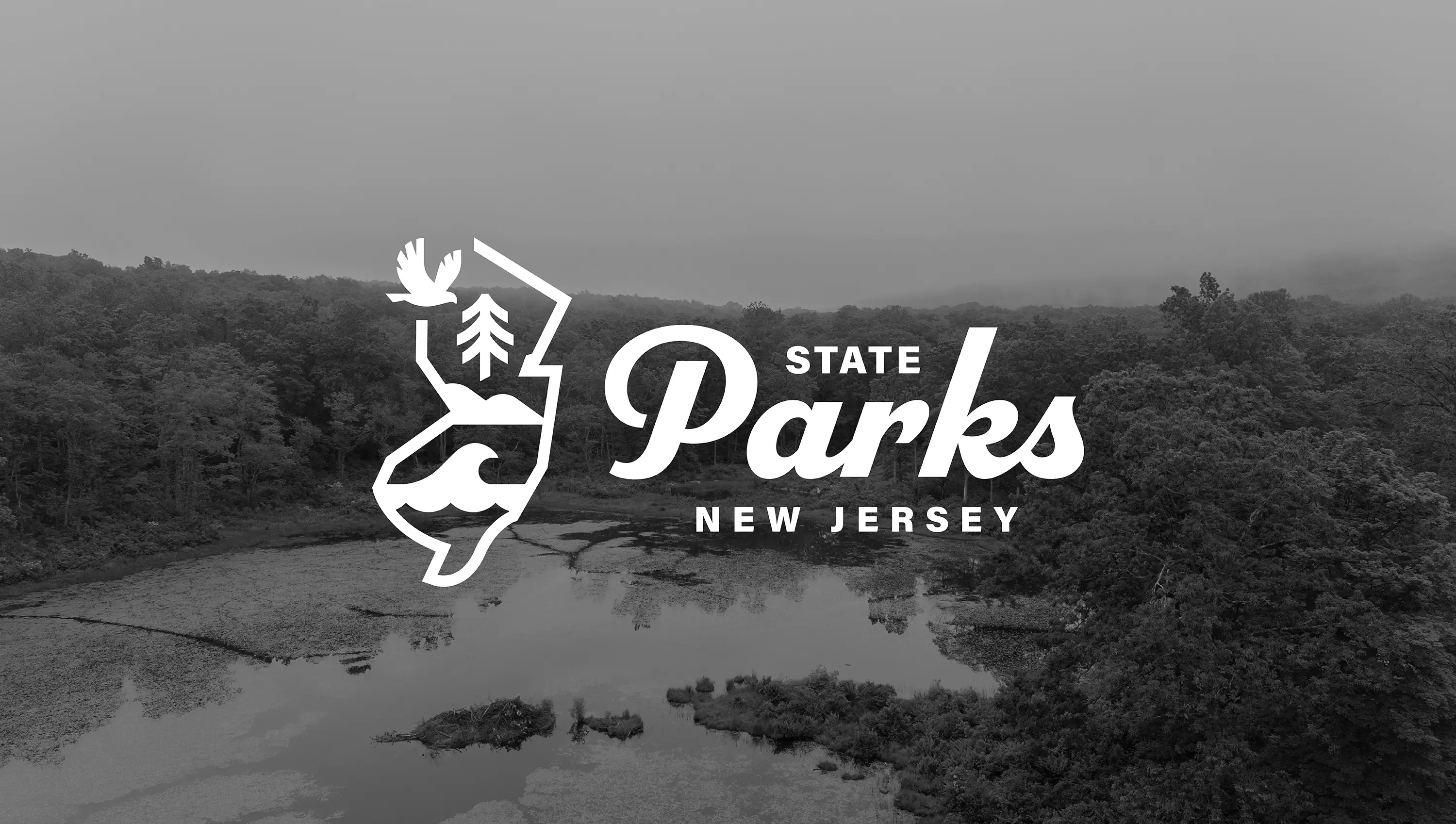 The New Jersey State Parks logo overlaid on a photo.