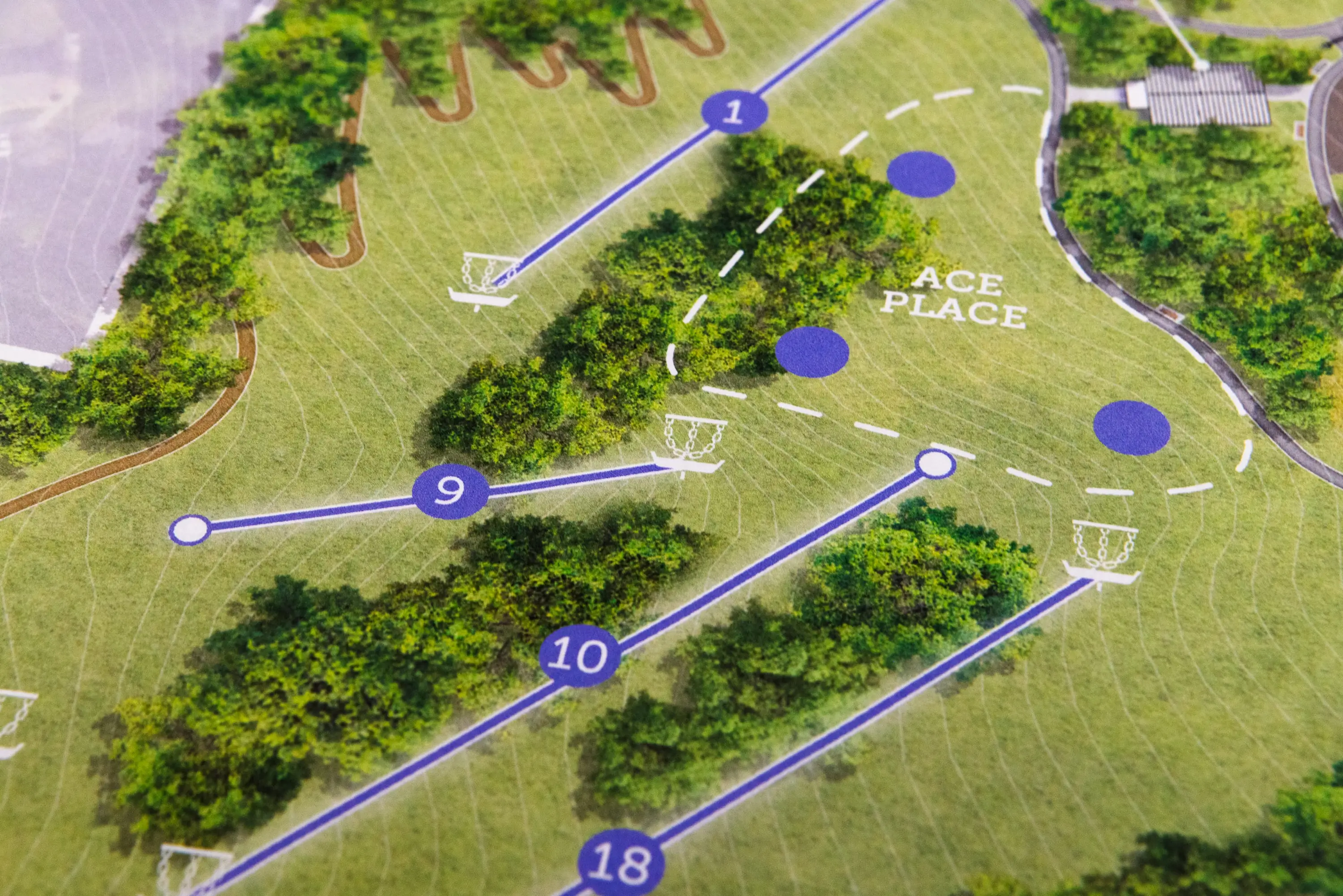 A render of a close-up of Norris Park