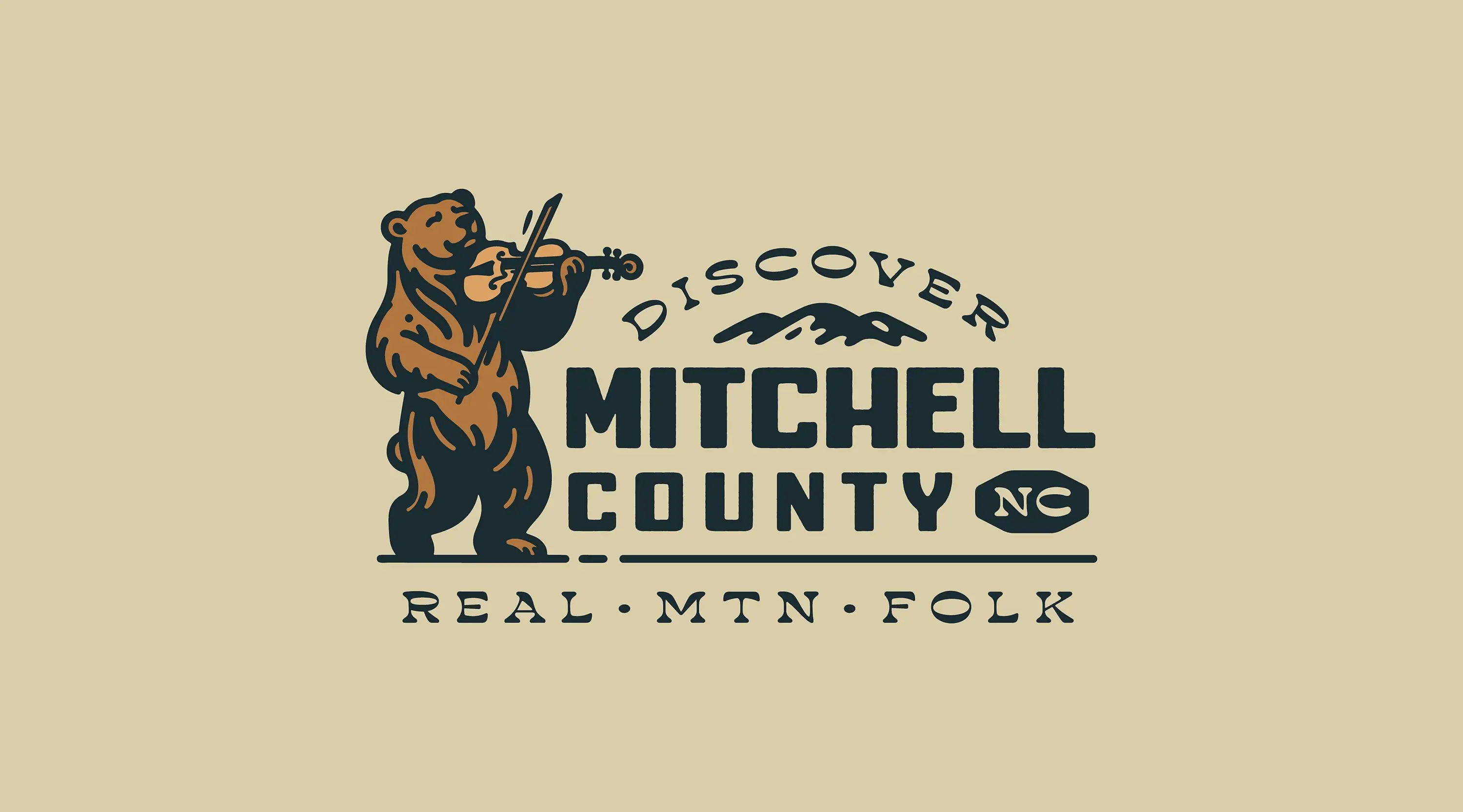 The Discover Mitchell County primary mark