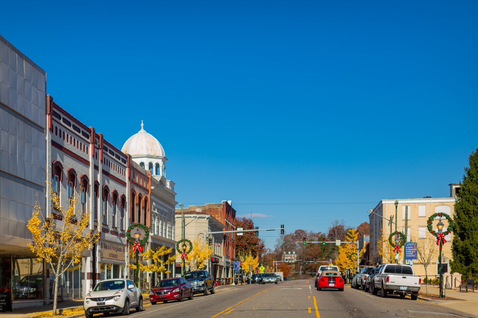 McDowell streetscape.