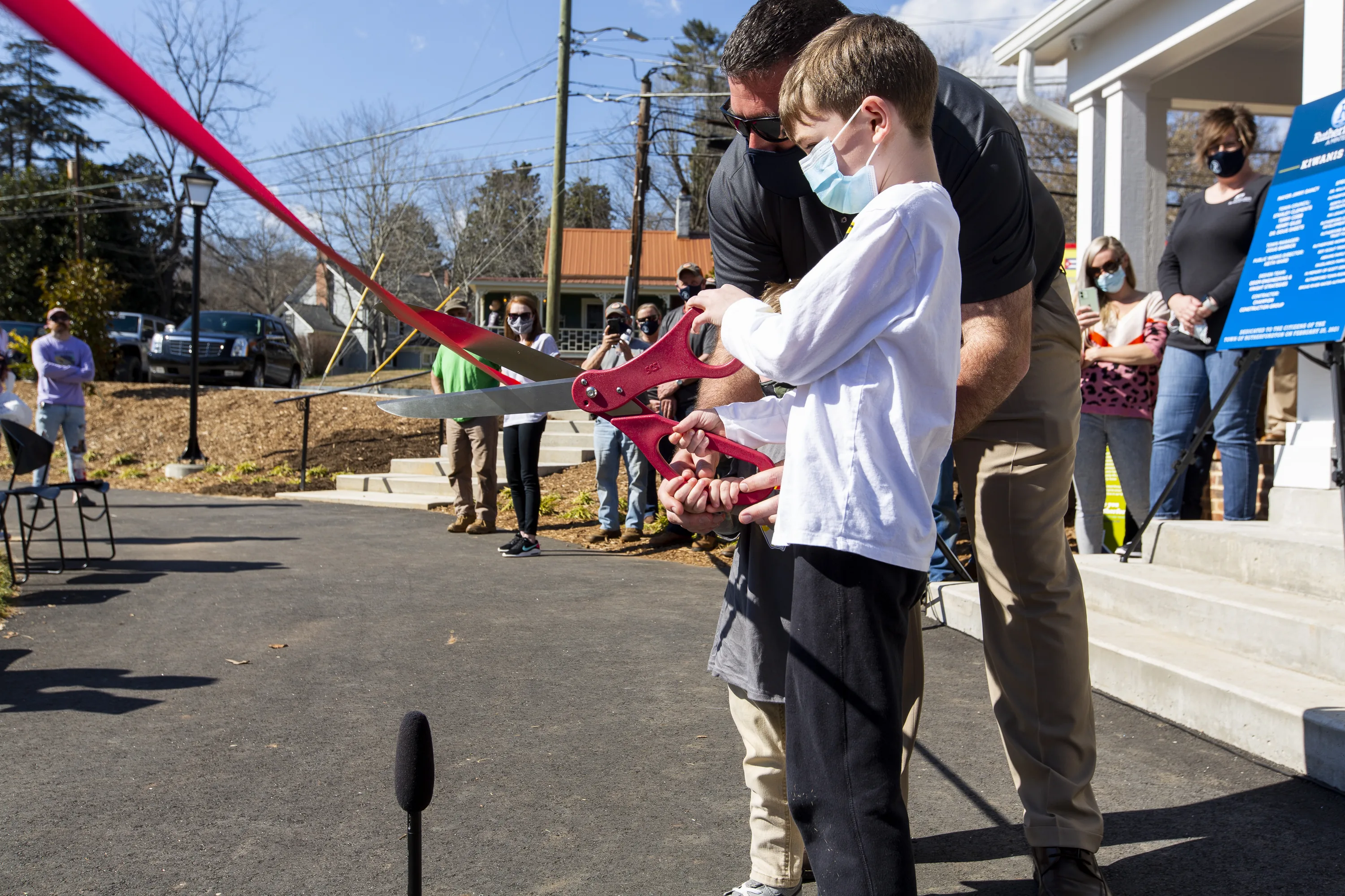 Kiwanis Park ribbon cutting