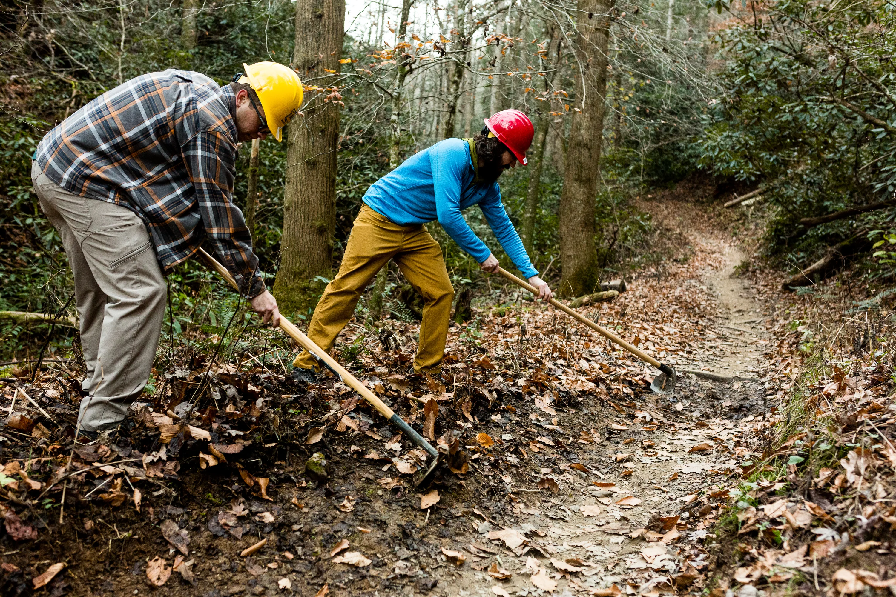 Trail digging