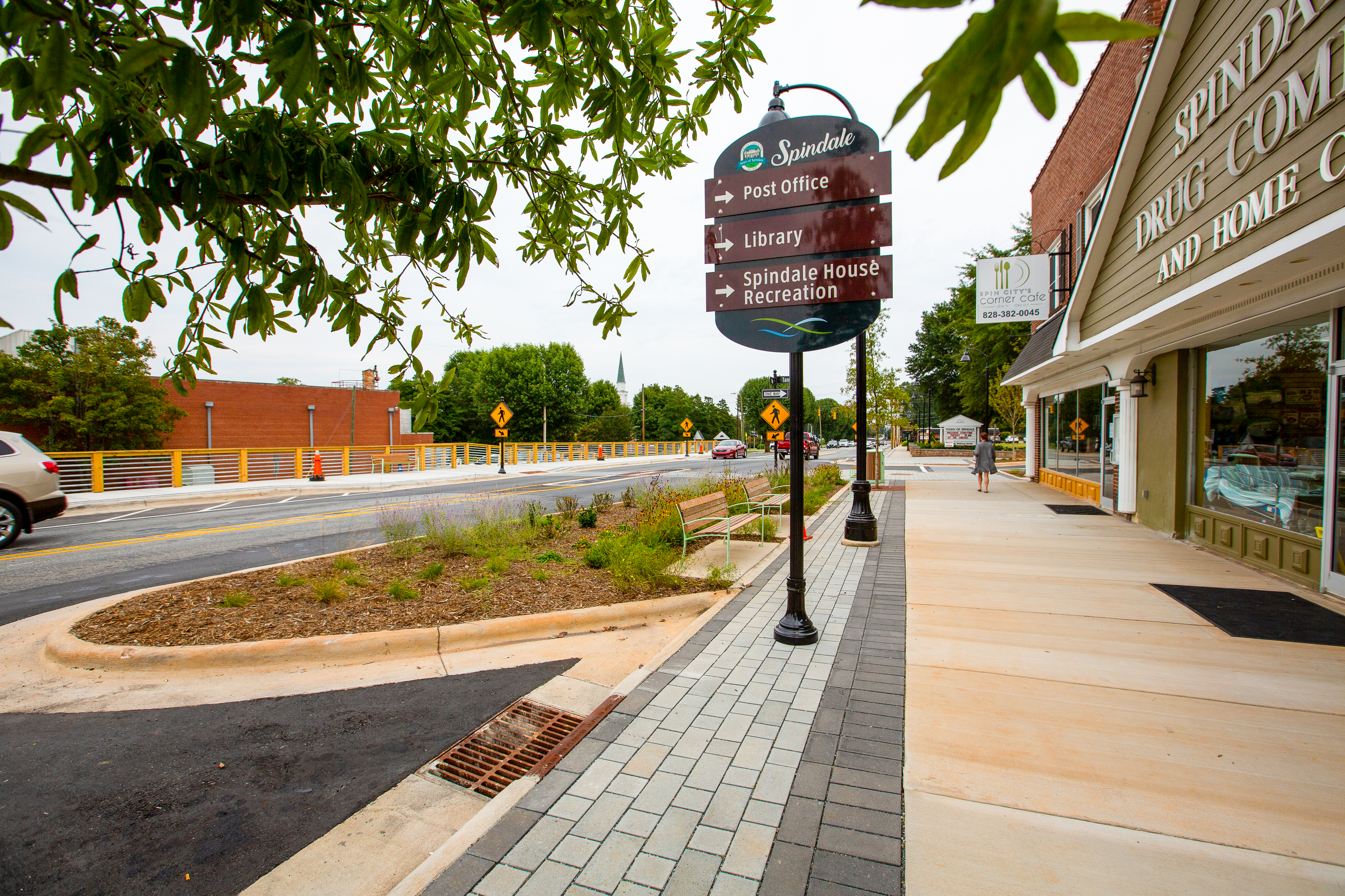 Spindale wayfinding