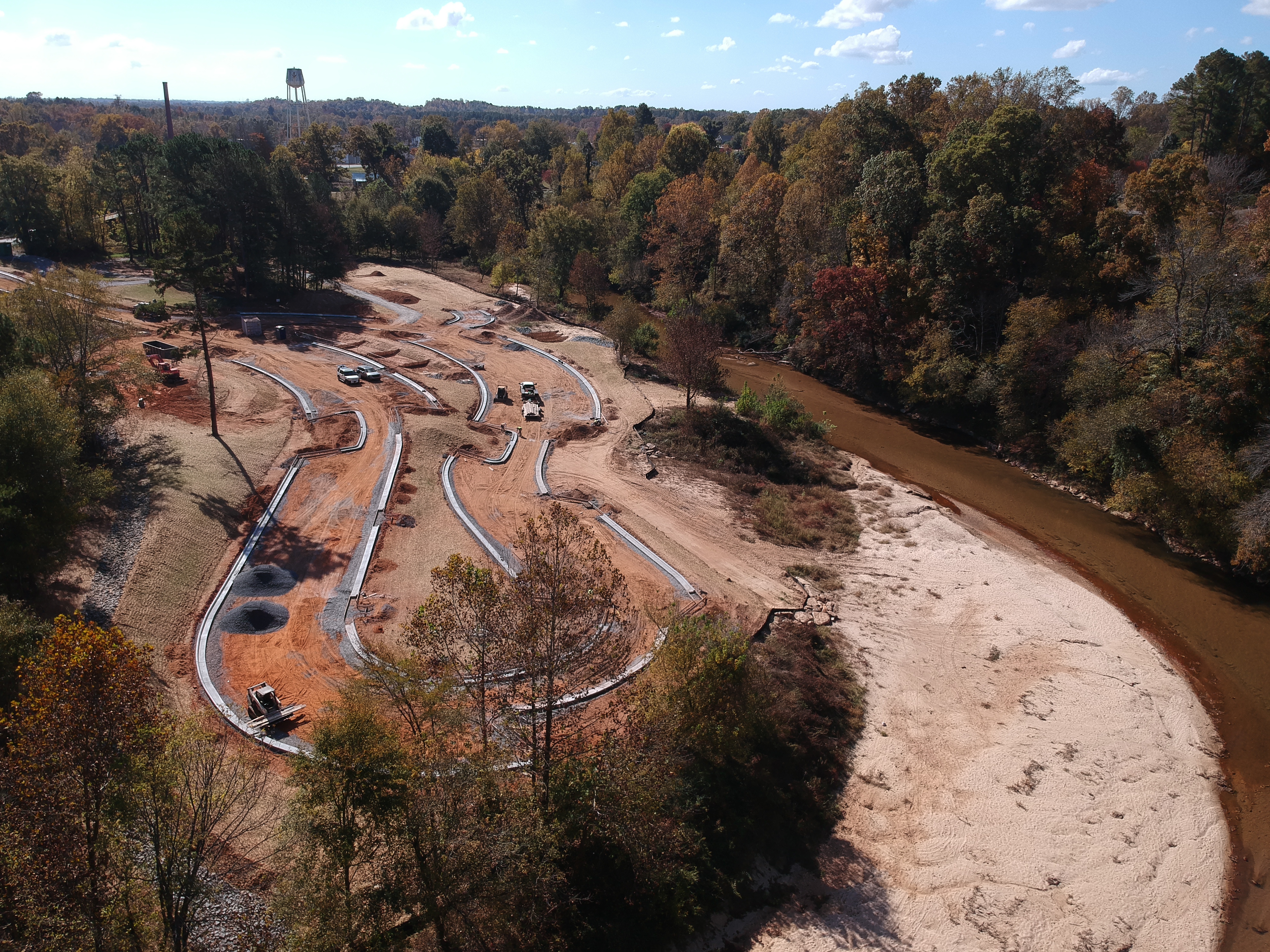 Lawndale Park construction birds-eye.