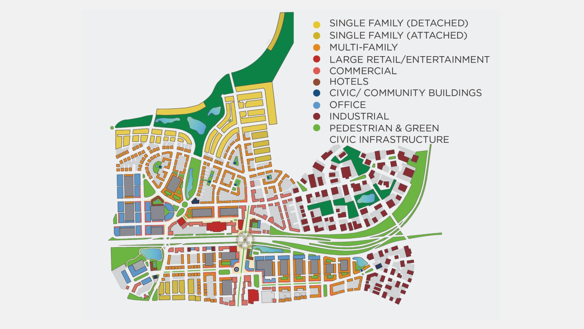 Stallings Civic Master Plan small area plan one.