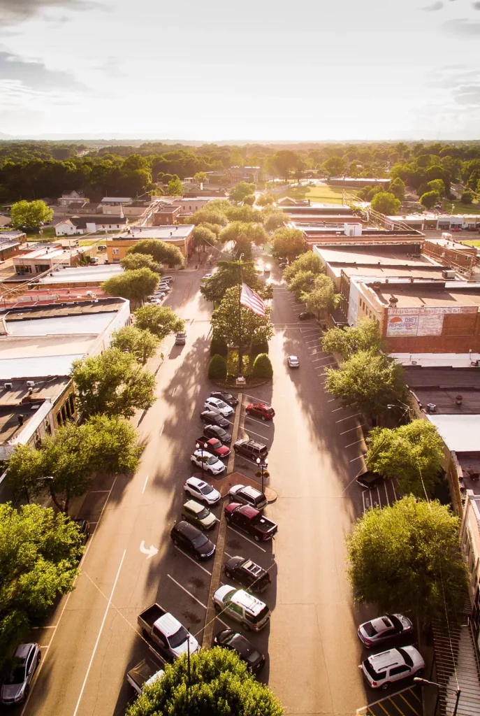 Rutherfordton Streetscape.